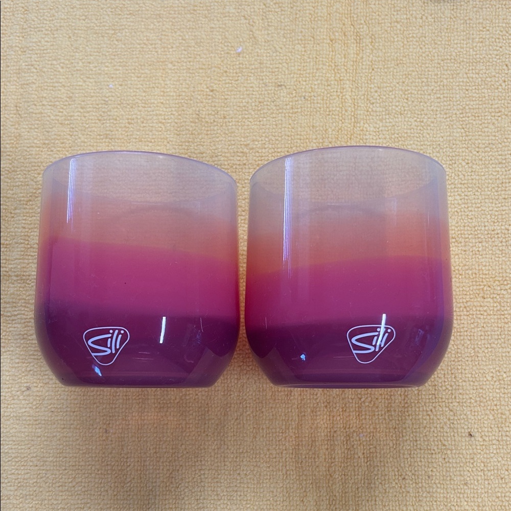 Silipint 12 oz. stemless silicone stemless glasses